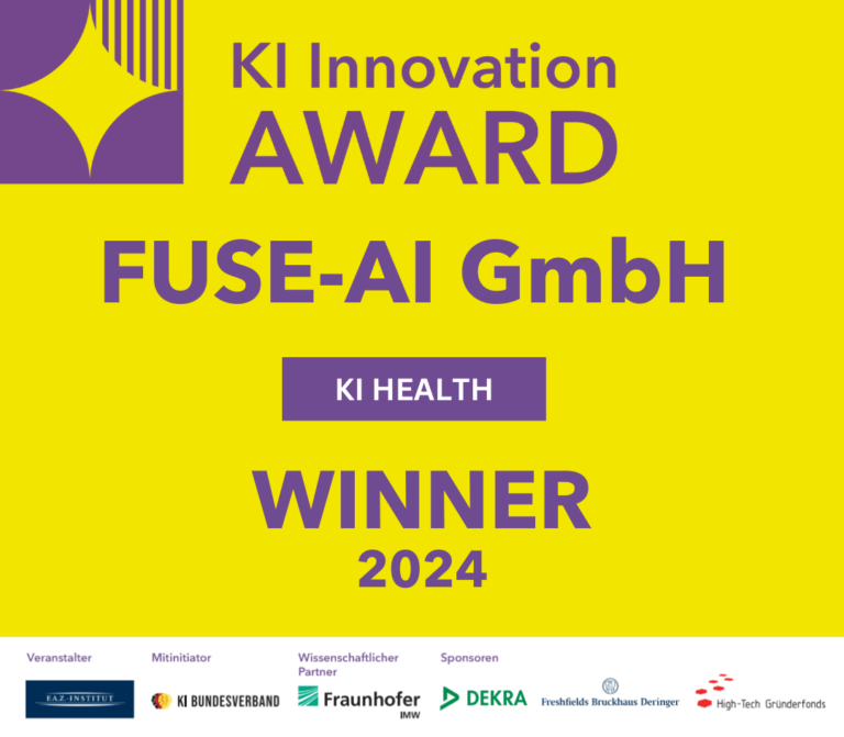 FUSE-AI GmbH honored with AI Innovation Award